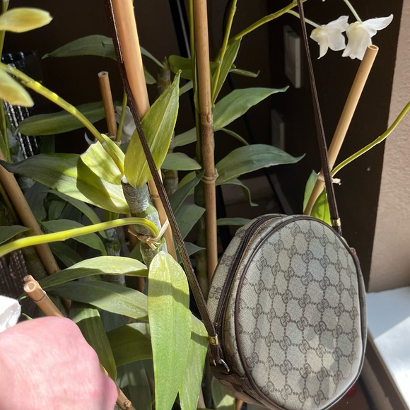 Very RARE Vintage GUCCI Canteen Crossbody Bag Monogram GG - Picture 4 of 11